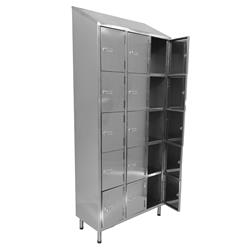 Schließfachschrank geöffnet