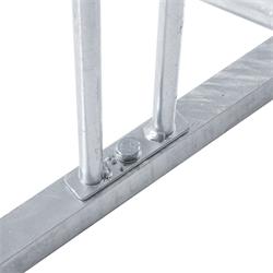 Fietsenrek, 1x hoog 2x laag