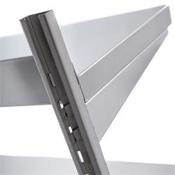 RVS Wandplank 3 Planken, 120 x 30 cm