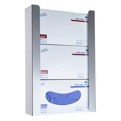 Handschoenendispenser RVS voor 3 dozen