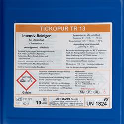 TICKOPUR TR 13 Etikett