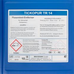 TICKOPUR TR 14 Etikett