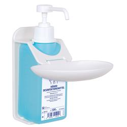 Afdruipbak met fles
