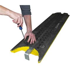 Geleidedrempel met reflectiebeugel