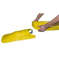 Geleidedrempel met reflectiebeugel