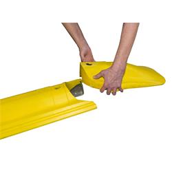 Geleidedrempel met reflectiebeugel