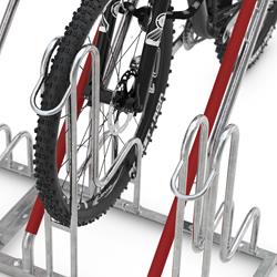 Fahrradständer / Anlehnparker, 6 Einstellplätze