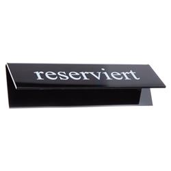 Tischschild reserviert