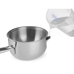Bain-Marie Topf Edelstahl doppelwandig