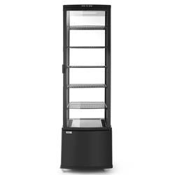 Hendi XL Kuchenvitrine 270 Liter schwarz