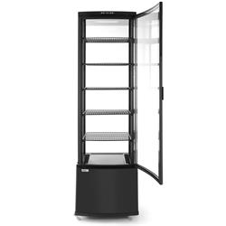 Hendi XL Kuchenvitrine 270 Liter schwarz