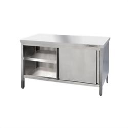 Edelstahl Arbeitsschrank 170 x 70 cm