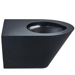 Hängetoilette seitlich