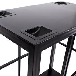Stapelpalette voor kabelbruggen, verrijdbaar, dak