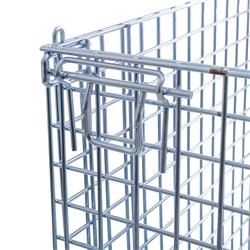 Gitterbox Verriegelung