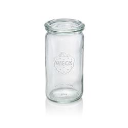 WECK Zylinderglas mit Deckel, 0,145 Liter, 12er Set