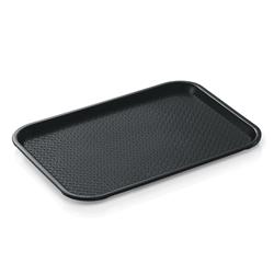 Tablett PP, schwarz 35 x 27 cm, 24er Set