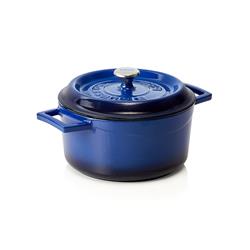 Cocotte blau