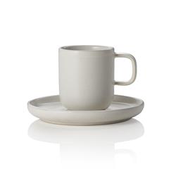 Ober- und Untertasse