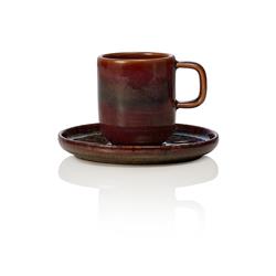 Ober- und Untertasse
