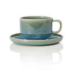 Ober- und Untertasse