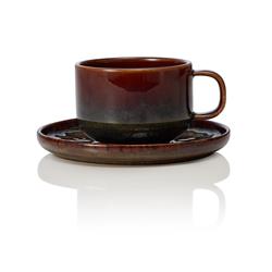 Ober- und Untertasse