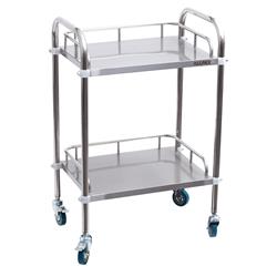 Laborwagen mit 2 Ablagen