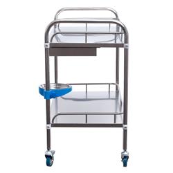 Laborwagen mit 2 Ablagen und  Schublade 80 x 48 x 86 cm