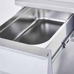 Neutralelement mit Schublade und Arbeitsfläche