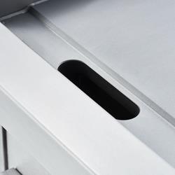 Elektro-Griddleplatte als Standgerät – glatt oder gerillt