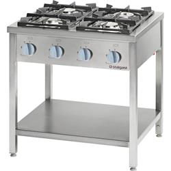 Gasherd Serie 900 &ndash; 4-Brenner, 900x900 mm