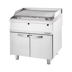 Gas-Lavasteingrill Standgerät mit S-Rost, 400 oder 800 mm
