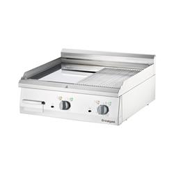 Verchromte Elektro-Griddleplatte 800x700 mm