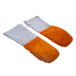Topfhandschuhe aus Leder