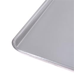 Backblech aus Aluminium, silber