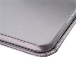 Backblech aus Aluminium, silber