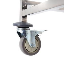 Servierwagen Rolle mit Bremse