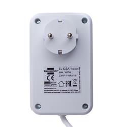 Steckdosenadapter Rückansicht