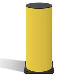 Absperrpfosten Gelb, flexibel