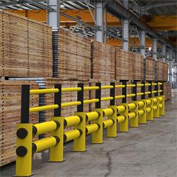 Verkehrsbarriere Endpfosten