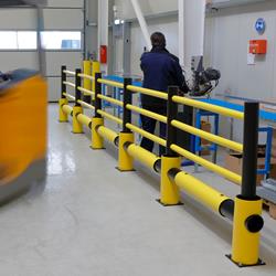 Verkehrsbarriere Echo Endpfosten