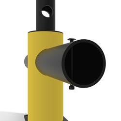 Verkehrsbarriere Echo Mittelpfosten