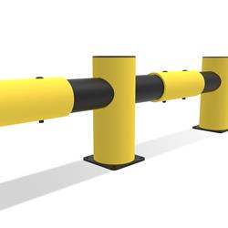 Verkehrsbarriere Charlie Mittelpfosten