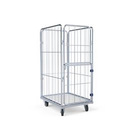 Wäschecontainer Premium I 4.0 Kunststoffboden