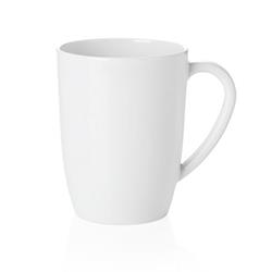 Melamin Kaffeebecher weiß Ø 0,35 L, 12er Set
