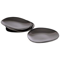 4er Teller-Set schwarz
