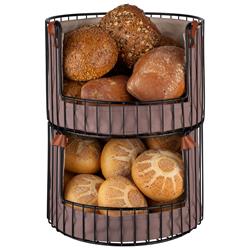 Brot- und Obstkorb