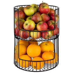 Brot- und Obstkorb