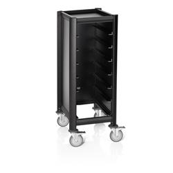 Tablettwagen Mensa Black für 7 GN-Tabletts