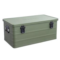 Aluminiumkiste grün 570 x 374 x 273 mm